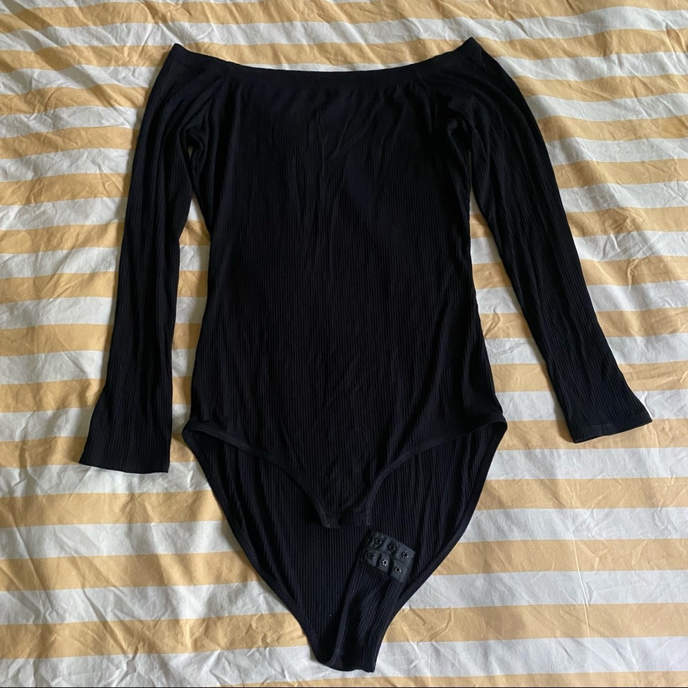Madewell Off the shoulder bodysuit sz XL